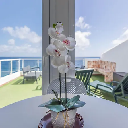 Apartamento Penthouse Loft - Terrace & Natural Pool Gáldar